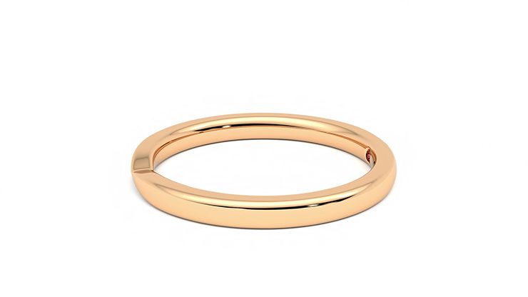 Taylor & Hart Lavender Wedding Ring 360 degree image 21
