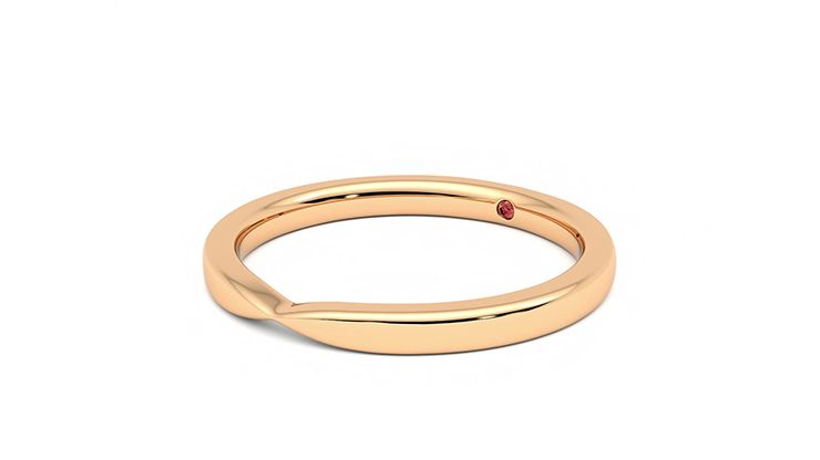 Taylor & Hart Lavender Wedding Ring 360 degree image 24