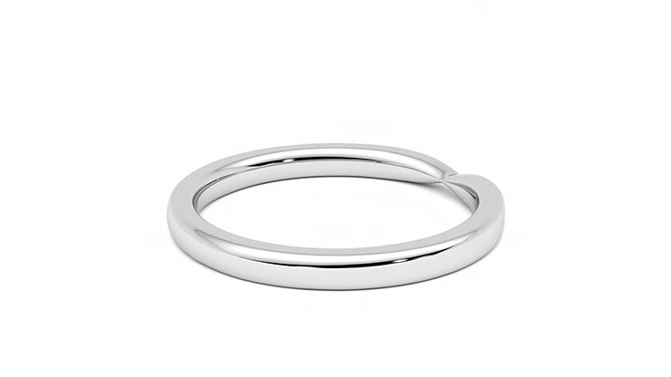 Taylor & Hart Lavender Wedding Ring 360 degree image 12