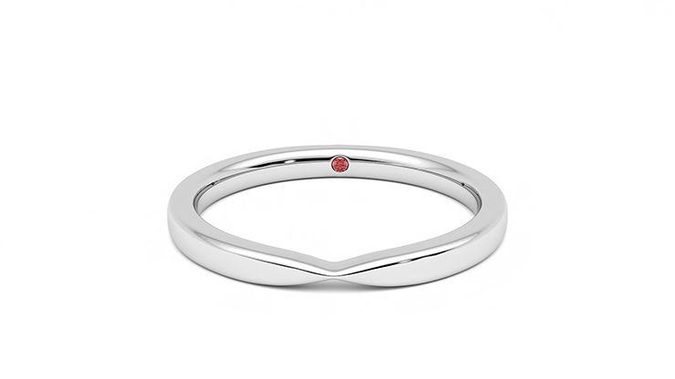 Taylor & Hart Lavender Wedding Ring 360 degree image 29