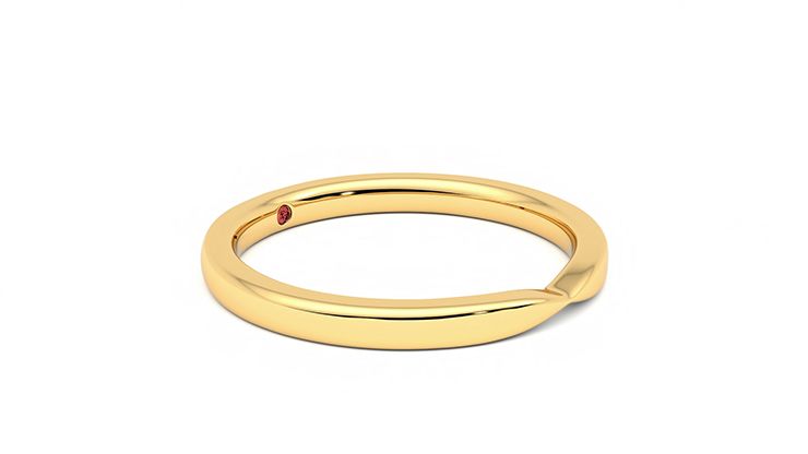 Taylor & Hart Lavender Wedding Ring 360 degree image 7