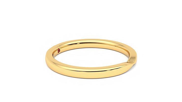 Taylor & Hart Lavender Wedding Ring 360 degree image 8