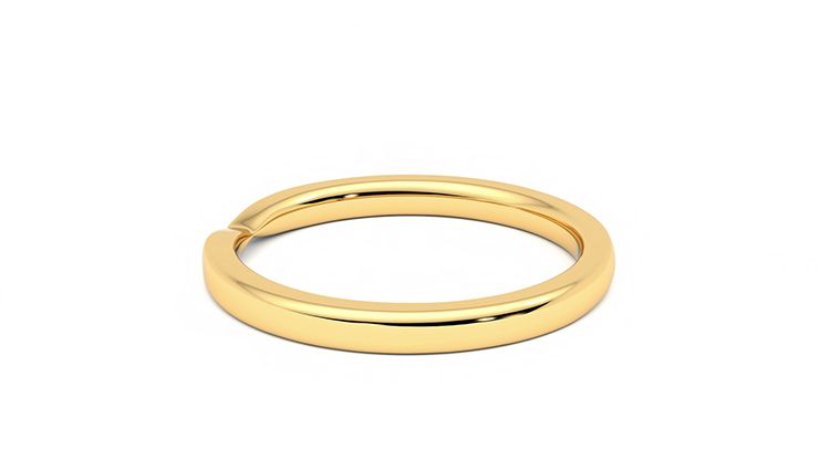 Taylor & Hart Lavender Wedding Ring 360 degree image 19
