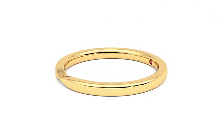 Taylor & Hart Lavender Wedding Ring 360 degree image 22