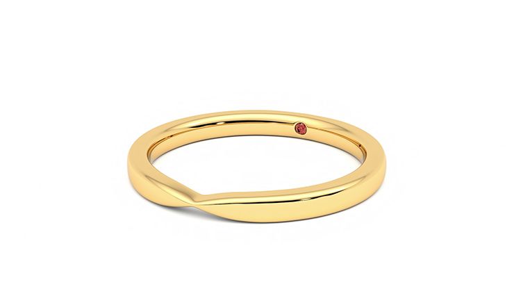 Taylor & Hart Lavender Wedding Ring 360 degree image 25