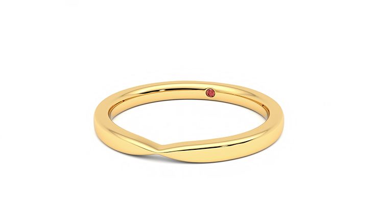 Taylor & Hart Lavender Wedding Ring 360 degree image 26