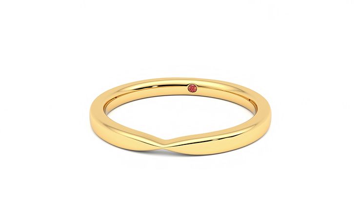 Taylor & Hart Lavender Wedding Ring 360 degree image 27