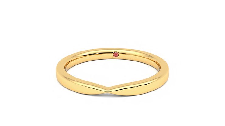 Taylor & Hart Lavender Wedding Ring 360 degree image 28