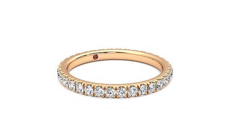 Taylor & Hart Lilac Wedding Ring 360 degree image 5