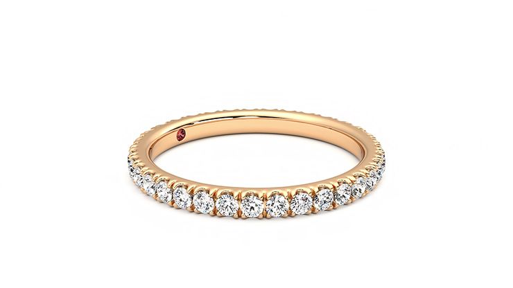 Taylor & Hart Lilac Wedding Ring 360 degree image 7