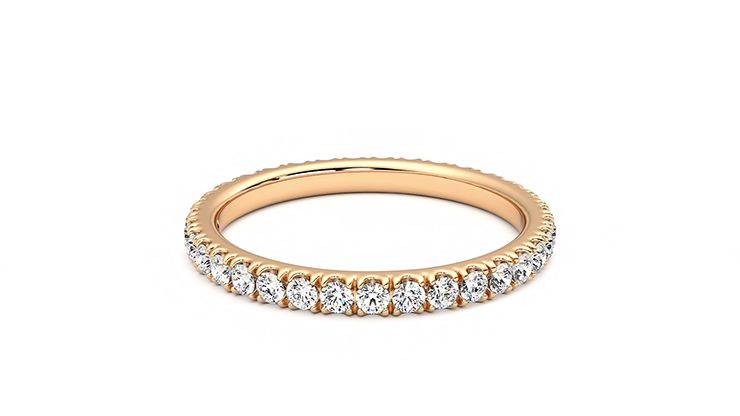 Taylor & Hart Lilac Wedding Ring 360 degree image 10