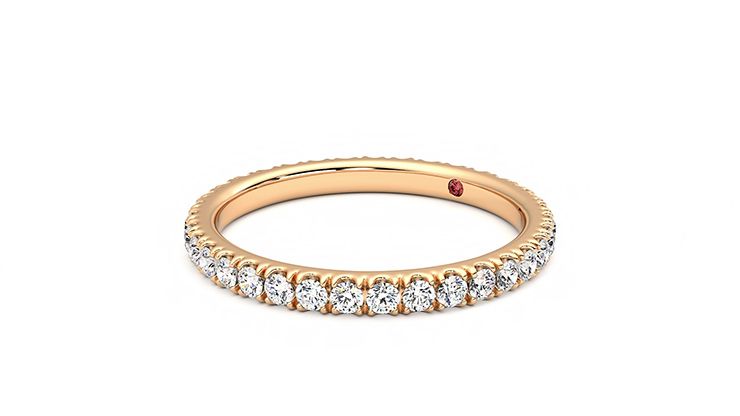 Taylor & Hart Lilac Wedding Ring 360 degree image 24