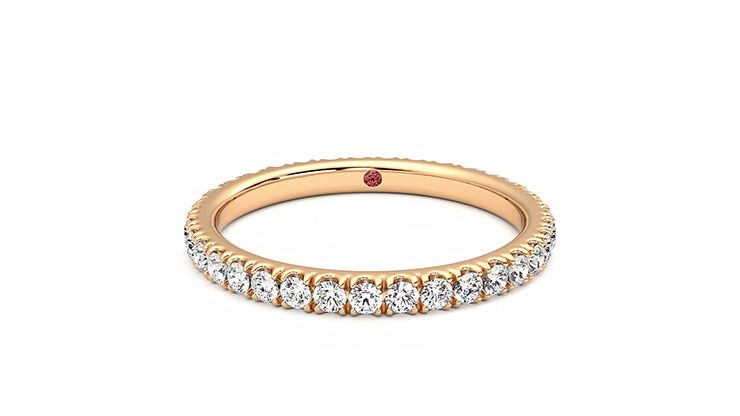 Taylor & Hart Lilac Wedding Ring 360 degree image 29