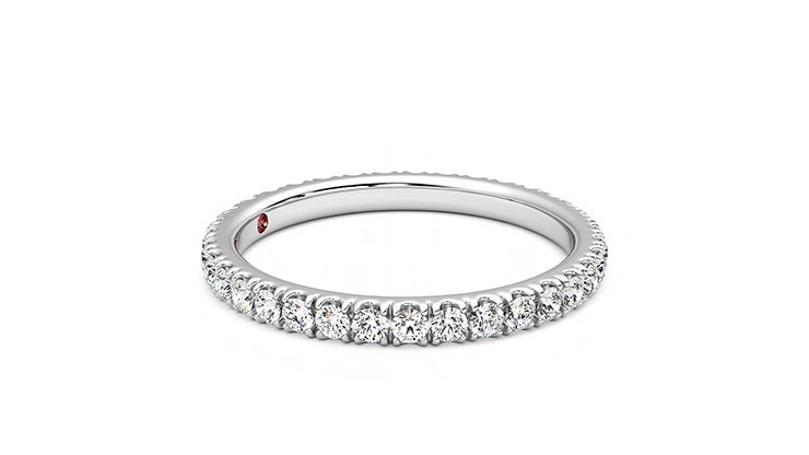 Taylor & Hart Lilac Wedding Ring 360 degree image 8