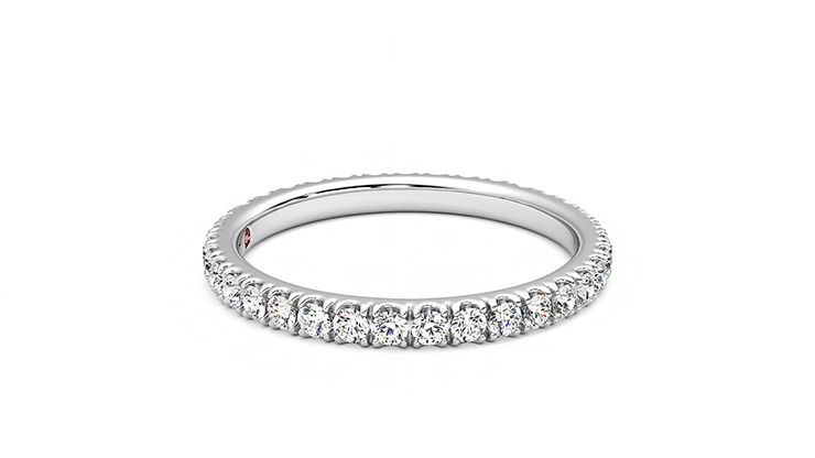 Taylor & Hart Lilac Wedding Ring 360 degree image 9