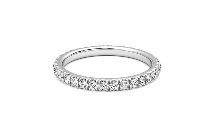 Taylor & Hart Lilac Wedding Ring 360 degree image 11