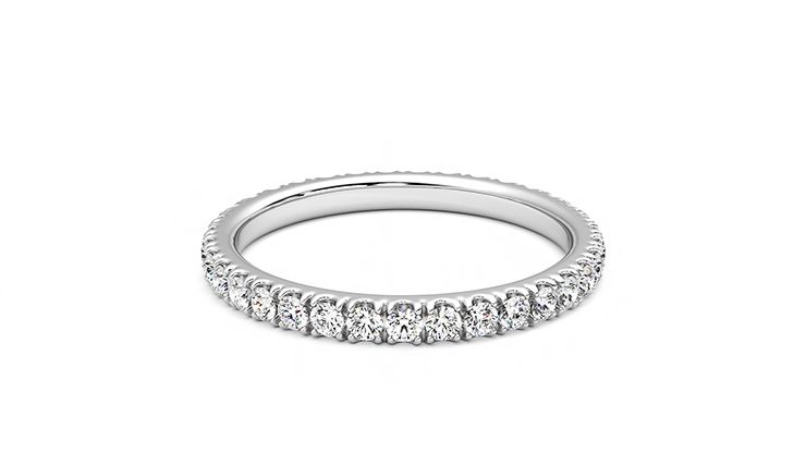 Taylor & Hart Lilac Wedding Ring 360 degree image 13
