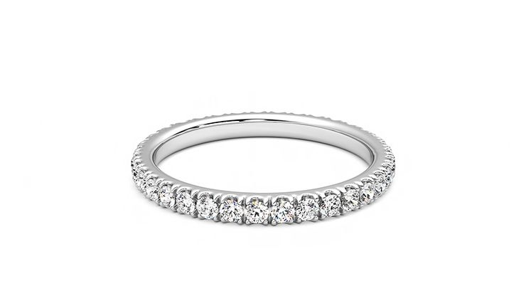 Taylor & Hart Lilac Wedding Ring 360 degree image 14