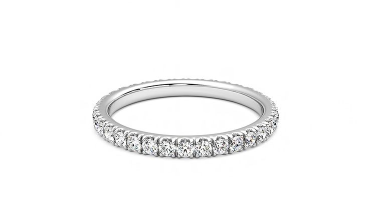 Taylor & Hart Lilac Wedding Ring 360 degree image 17