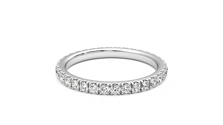 Taylor & Hart Lilac Wedding Ring 360 degree image 19