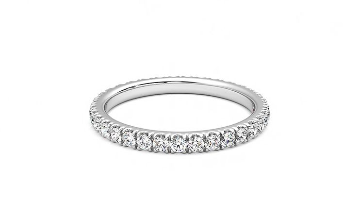 Taylor & Hart Lilac Wedding Ring 360 degree image 20