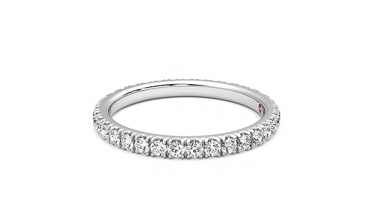 Taylor & Hart Lilac Wedding Ring 360 degree image 21