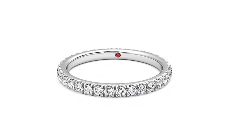 Taylor & Hart Lilac Wedding Ring 360 degree image 28
