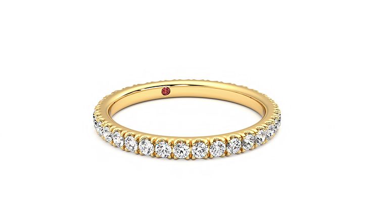 Taylor & Hart Lilac Wedding Ring 360 degree image 4