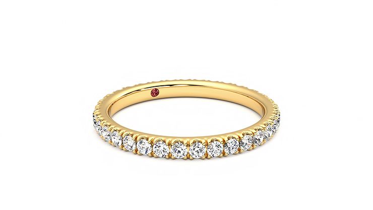 Taylor & Hart Lilac Wedding Ring 360 degree image 5