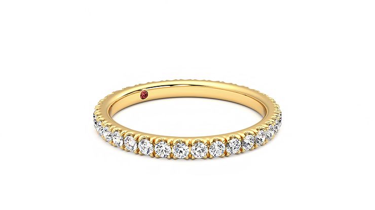 Taylor & Hart Lilac Wedding Ring 360 degree image 6