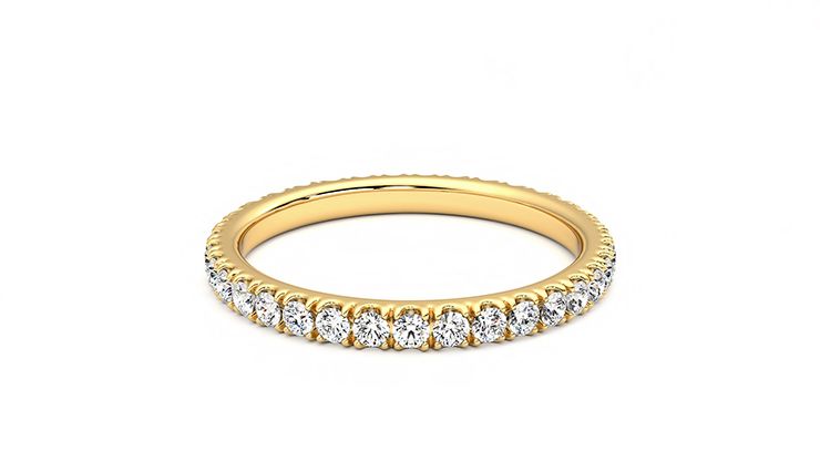 Taylor & Hart Lilac Wedding Ring 360 degree image 13