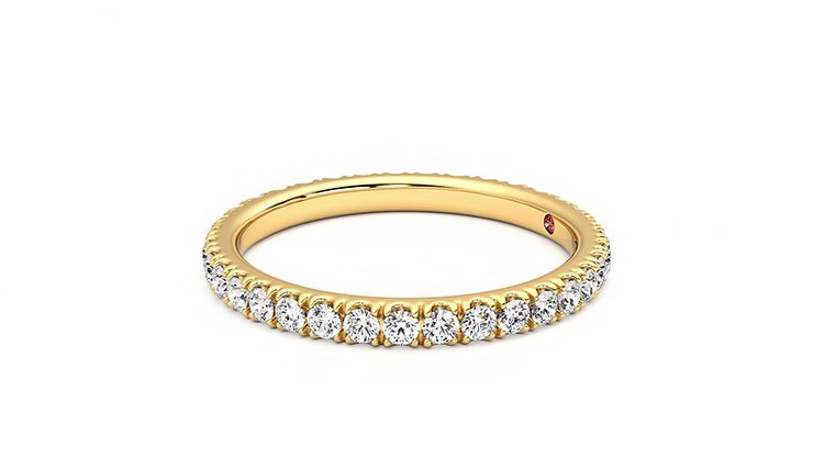 Taylor & Hart Lilac Wedding Ring 360 degree image 22