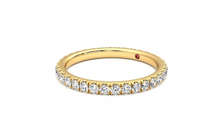 Taylor & Hart Lilac Wedding Ring 360 degree image 24