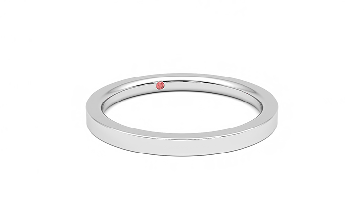 Taylor & Hart Linden Wedding Ring 360 degree image 4
