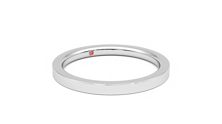 Taylor & Hart Linden Wedding Ring 360 degree image 5