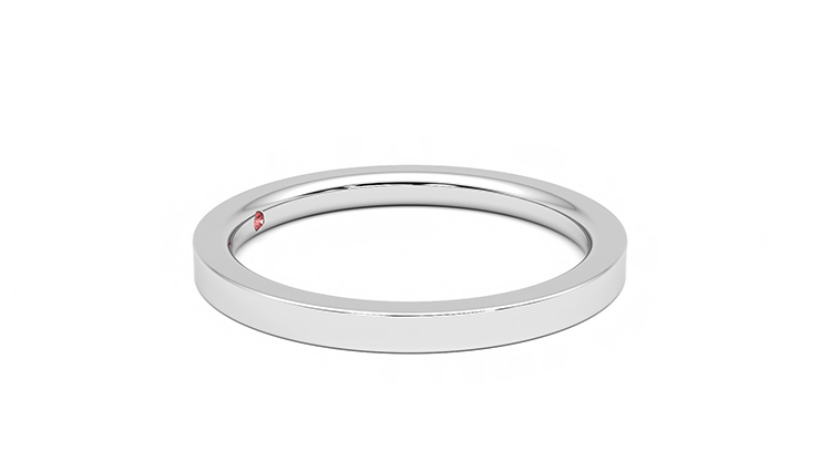Taylor & Hart Linden Wedding Ring 360 degree image 8