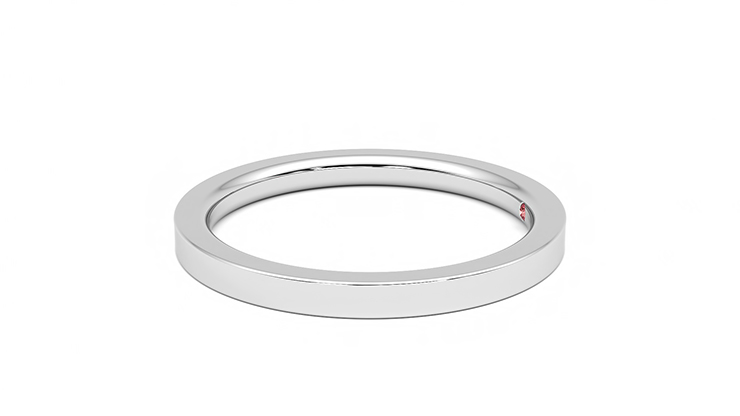 Taylor & Hart Linden Wedding Ring 360 degree image 21