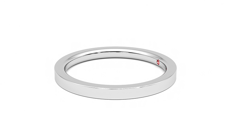 Taylor & Hart Linden Wedding Ring 360 degree image 22