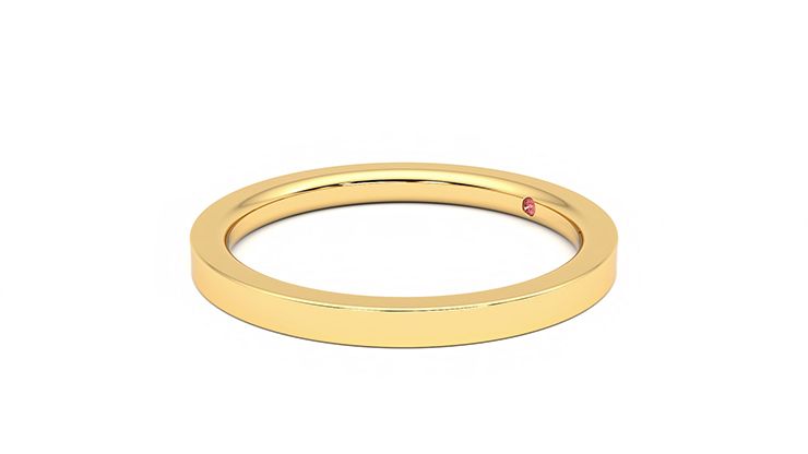 Taylor & Hart Linden Wedding Ring 360 degree image 23