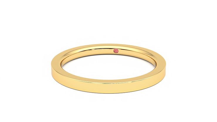 Taylor & Hart Linden Wedding Ring 360 degree image 27