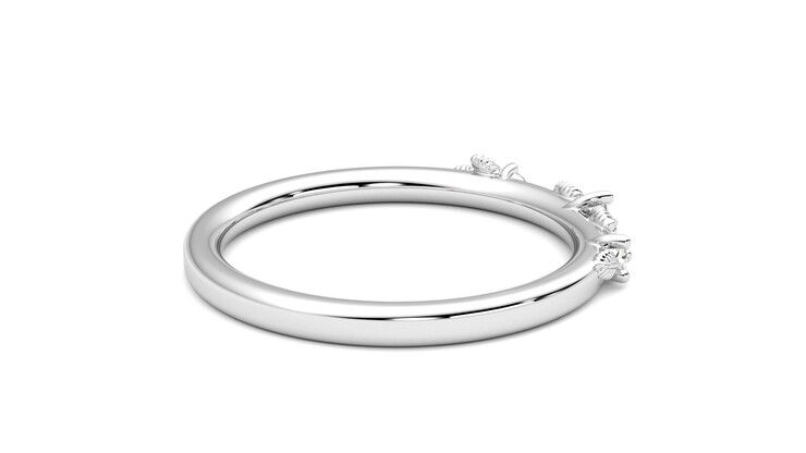 Taylor & Hart Lorierre Wedding Ring 360 degree image 12