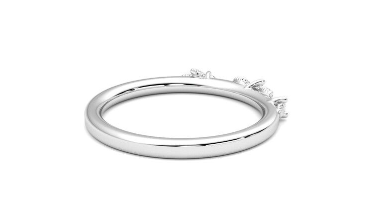 Taylor & Hart Lorierre Wedding Ring 360 degree image 13