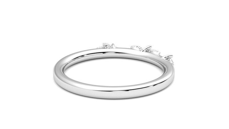 Taylor & Hart Lorierre Wedding Ring 360 degree image 14