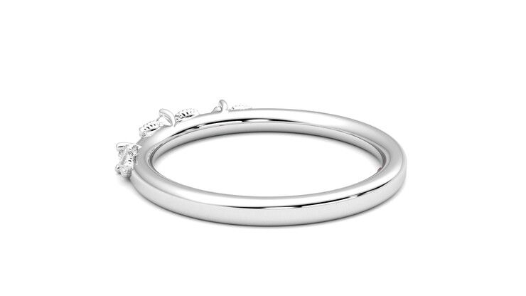 Taylor & Hart Lorierre Wedding Ring 360 degree image 19