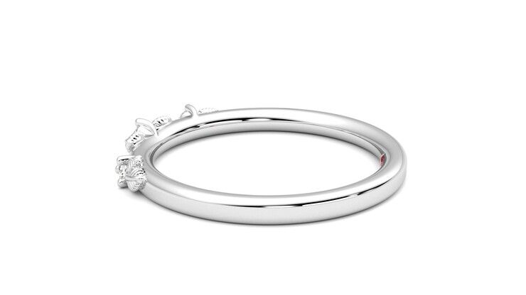 Taylor & Hart Lorierre Wedding Ring 360 degree image 20