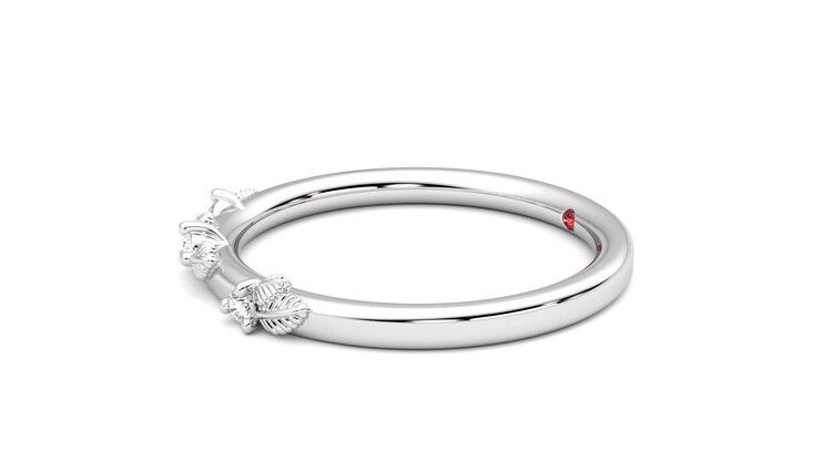 Taylor & Hart Lorierre Wedding Ring 360 degree image 22