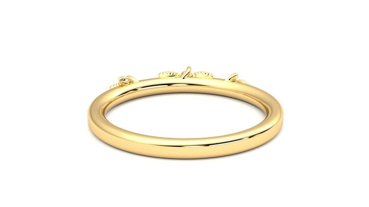 Taylor & Hart Lorierre Wedding Ring 360 degree image 16