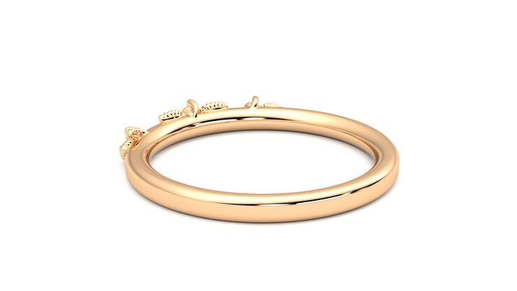 Taylor & Hart Lorierre Wedding Ring 360 degree image 18
