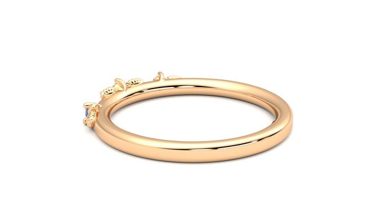 Taylor & Hart Lorierre Wedding Ring 360 degree image 19
