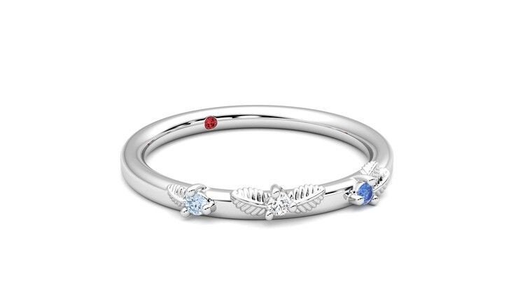 Taylor & Hart Lorierre Wedding Ring 360 degree image 5